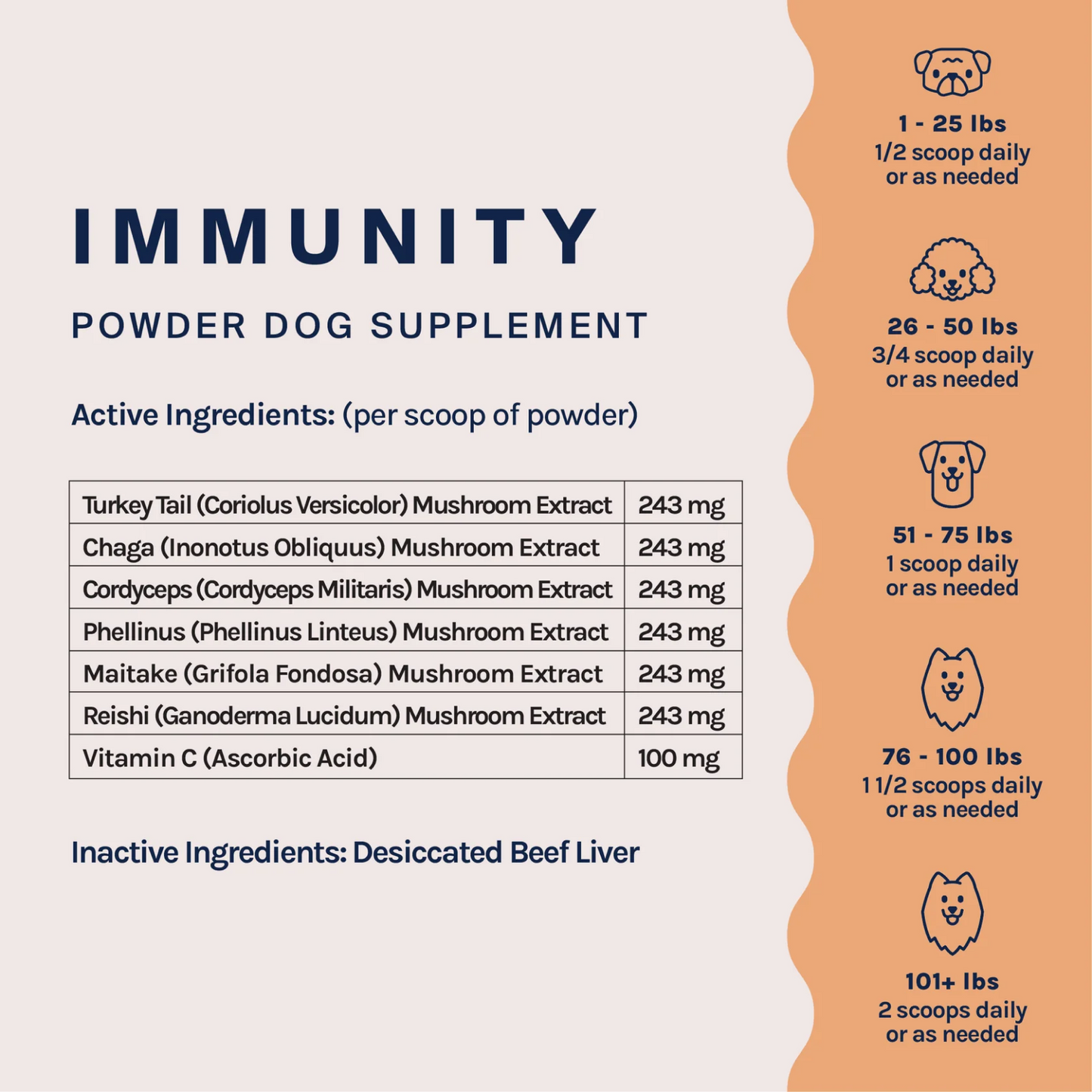 Immunity Boost Mushroom Powder