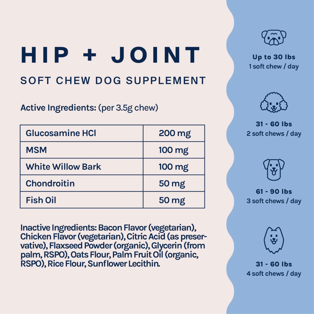 Hip + Joint Soft Chew