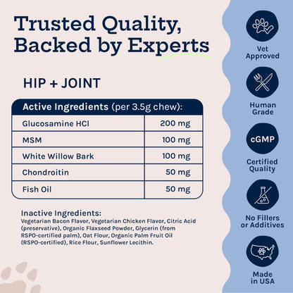 Hip + Joint Soft Chew