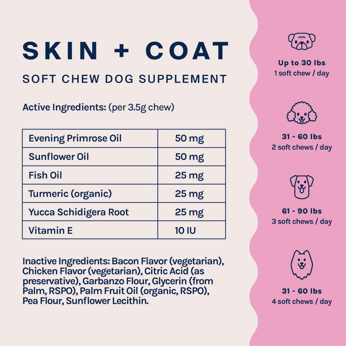 Skin + Coat Soft Chew