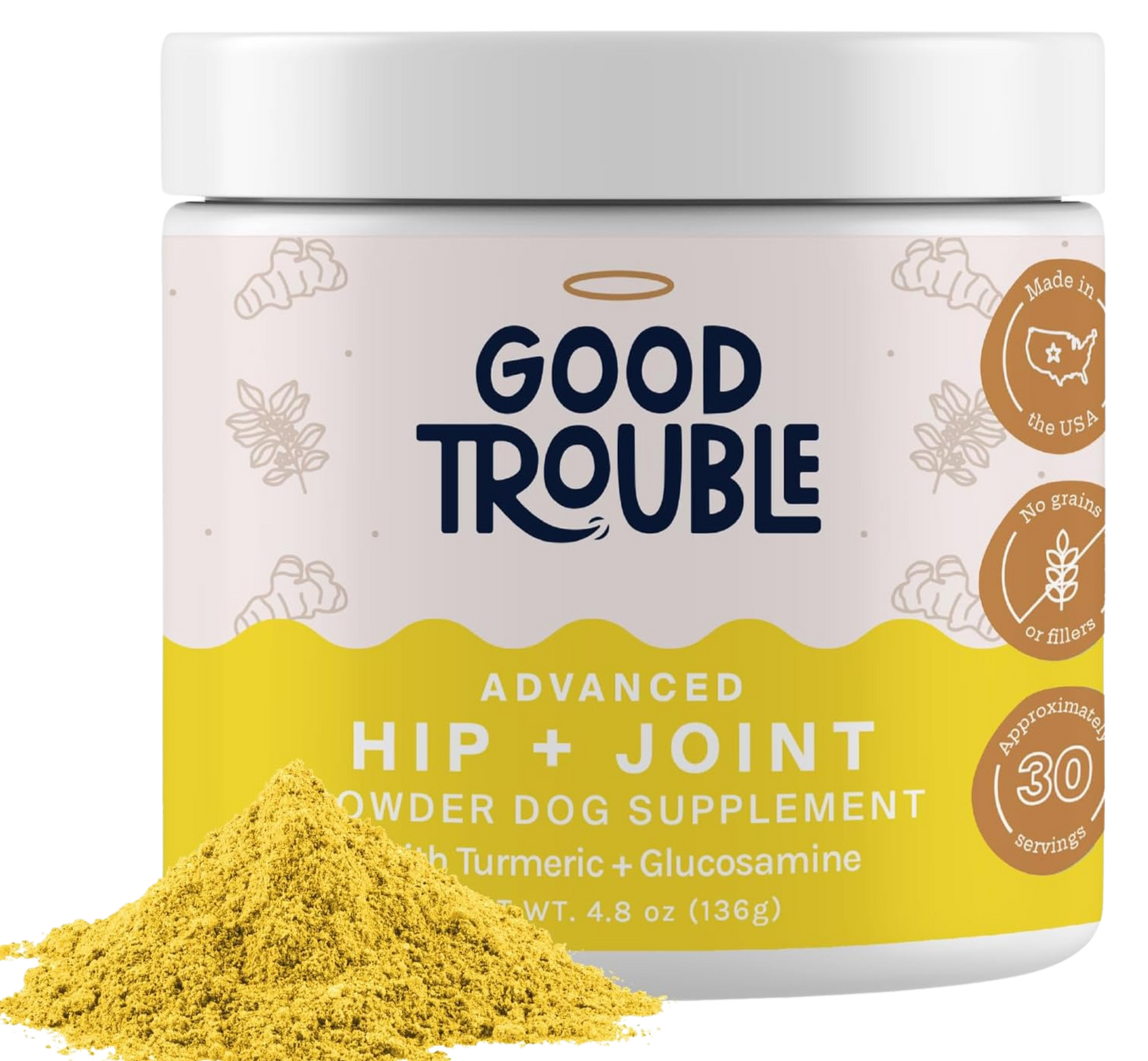 Dog Advanced Hip + Joint Powder Supplement