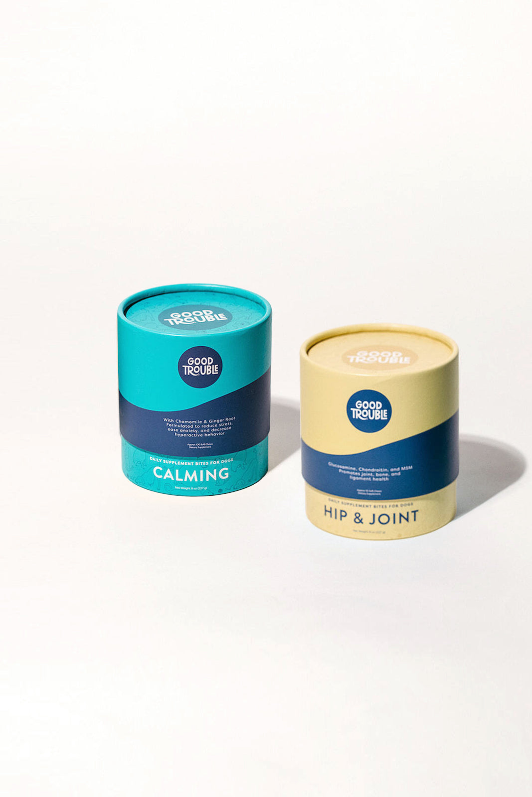 Dog Calming and Hip &amp; Joint Supplement Bundle - The Chill Champion